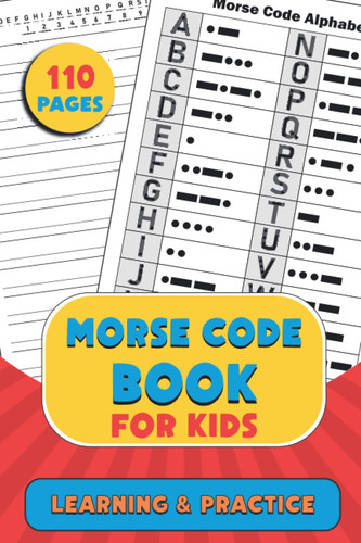 Morse code book for - book, kids