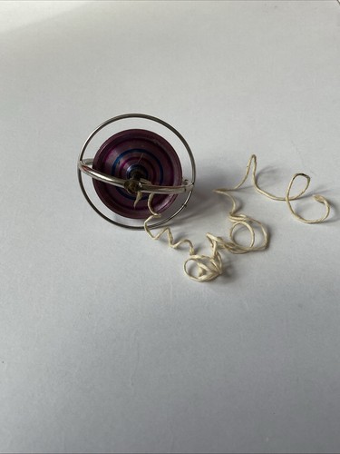 Vintage gyroscope with string - vintage,