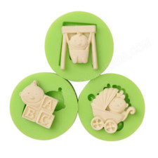 Baby Buggy Mould Silicone