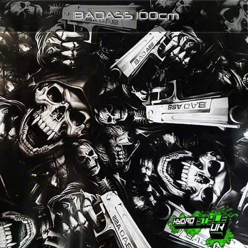 Rolled badass hydrographics - rolled,