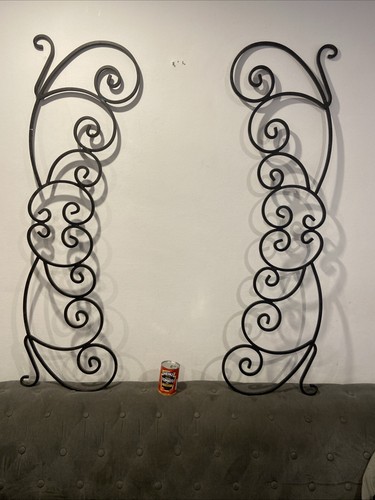Wrought iron scroll - wrought, work