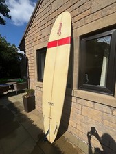 9 ft Stewart Longboard Jeff Kramer model in good condition incl bag + fins + wax
