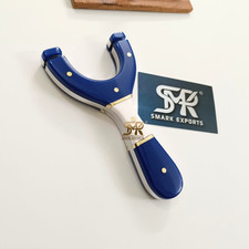 Blue Resin  Aluminum Slingshot
