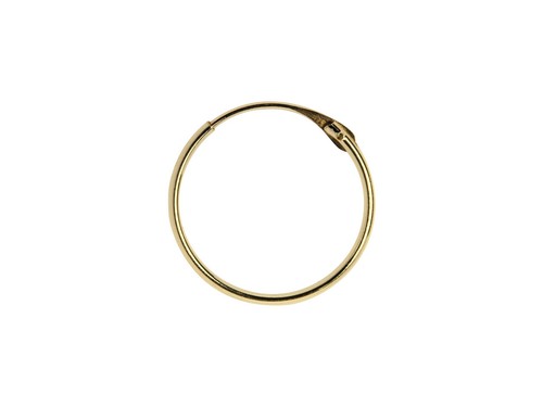 9ct gold hoop earrings sizes - gold,