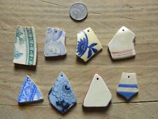 Drilled Sea Pottery Pieces For