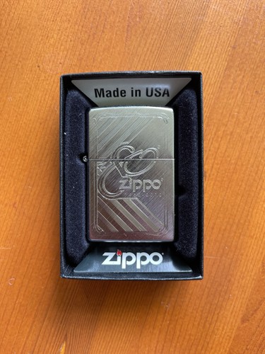 Zippo 80th anniversary chrome - 80th,