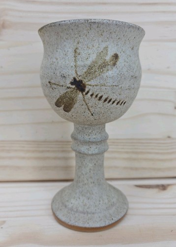Studio pottery goblet - studio,