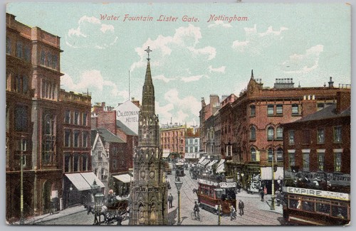 Nottingham water fountain - nottingham,