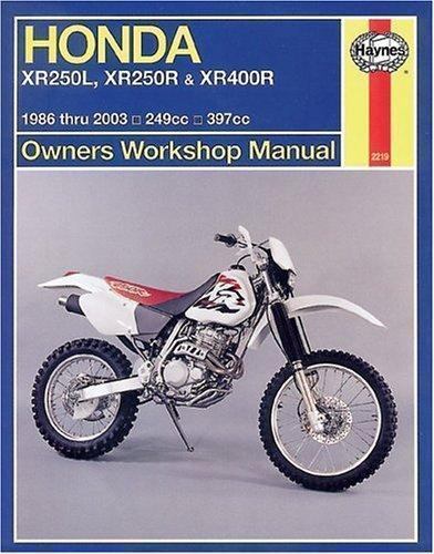 New honda xr250r xr250l xr400r - xr250l,