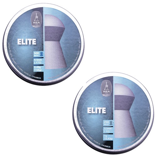 Bsa elite round - elite, pellets