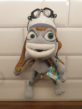 Vintage Crazy Frog The Annoying Thing Soft Toy With Tags Car Window Suction Cup