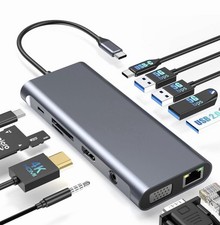 11-in-1 USB C Dock HUB HDMI