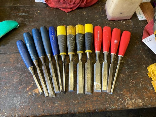 Chisels job lot marples - job,
