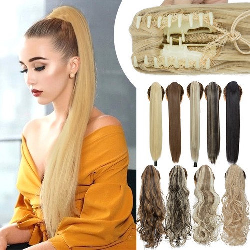 Thick ponytail hair clip - thick, in