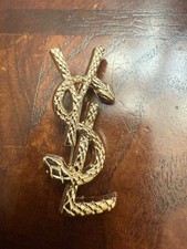 Brand New Ysl Brooch /upcycled