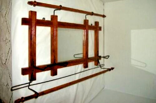 Victorian oak wall - victorian,