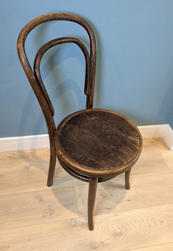 Art nouveau dining chair - art,