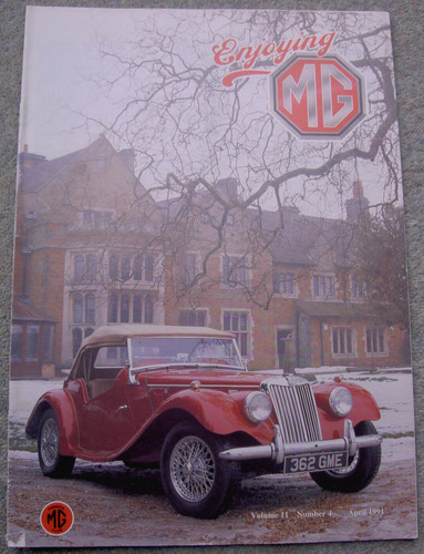 Enjoying mg tf - mg, (april