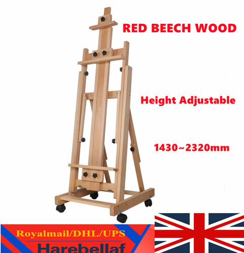Large studio frame easel - studio, h-frame