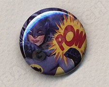 BATMAN POW! 60's TV Badge