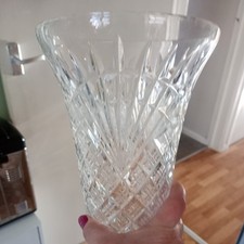 Waterford Crystal  Vase. 10in