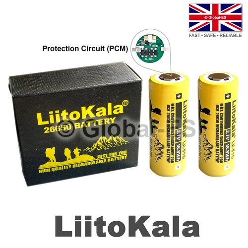 2pcs protected liitokala - 2pcs,
