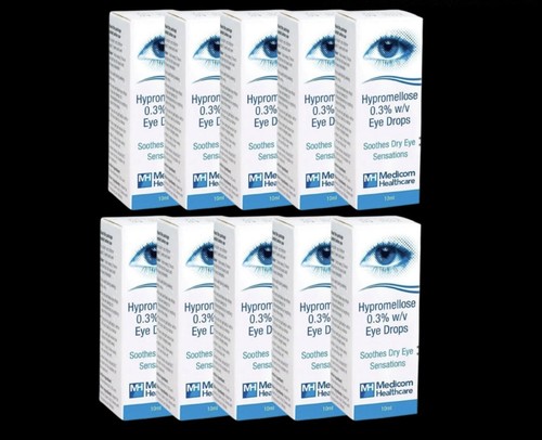 Hypromellose eye drops - hypromellose, 0.3%