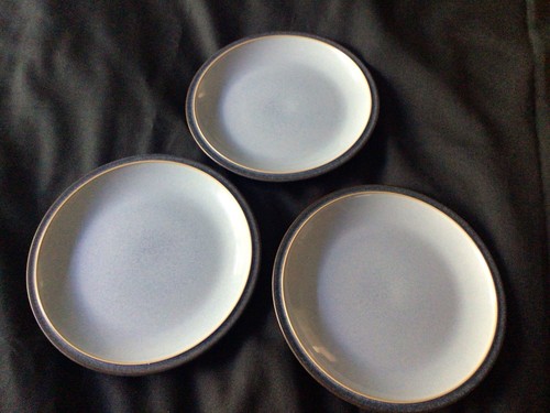 Denby blue jetty side - jetty, 7.25"