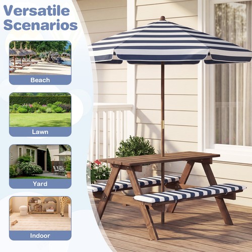 Kids picnic table with - kids,