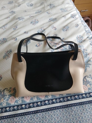 Furla two tone shoulder bag - tone,