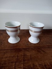 Egg Cups Waterside China White