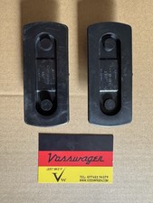 PAIR GENUINE VW GOLF JETTA MK2 BIG BUMPER SIDE REPAIR BRACKETS REAR LEFT RIGHT