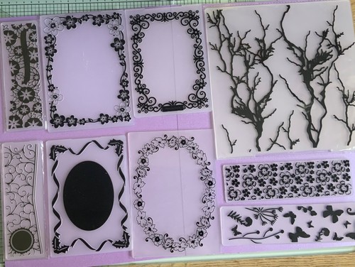 Embossing folder various - folder,