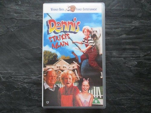 Dennis strikes again vhs - dennis,
