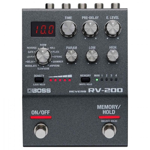 Boss 200 reverb guitar - boss, rv-200