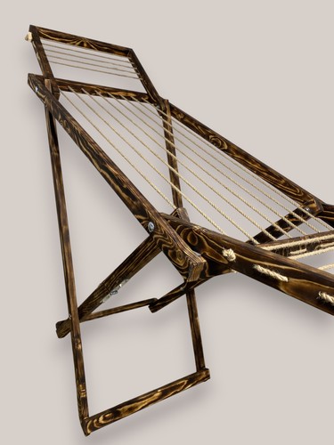 Vintage wooden clothes airer - wooden,