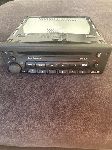 Delco cdr 500 opel radio - 500, cd