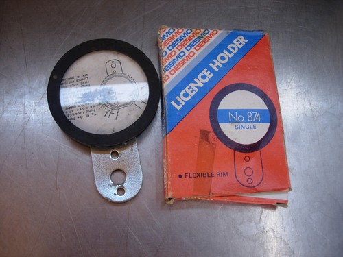Original vintage desmo licence - vintage,
