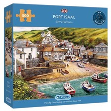 Gibsons Games Port Isaac 500 Piece Jigsaw Puzzle Toys G892