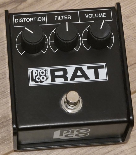 Proco white face rat reissue - white,