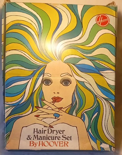 Vintage hoover hair dryer - vintage,