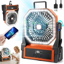 10000mAh Camping Fan Portable