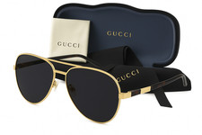 GUCCI GG1163S 001 Gold Brown