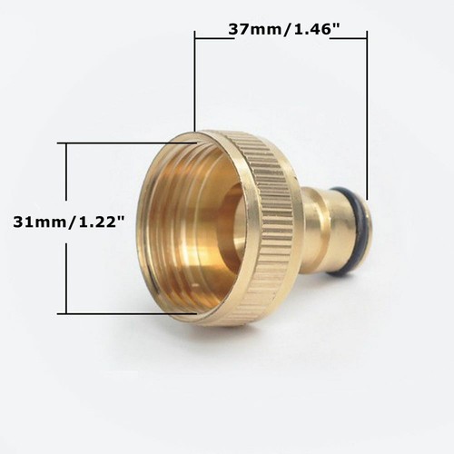 Brass quick release coupling - release,