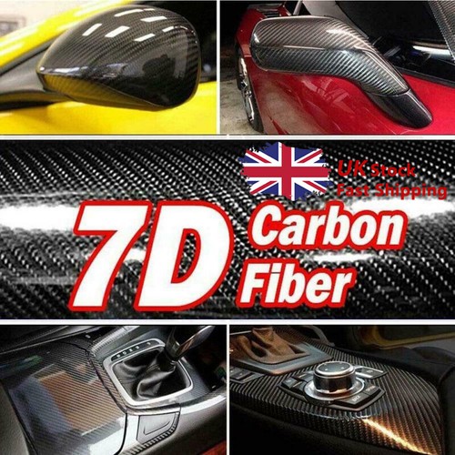 Glossy carbon fiber vinyl - carbon,