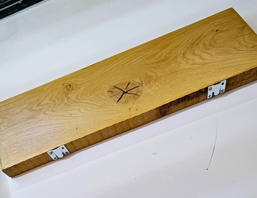 Handcrafted solid oak floating - oak,