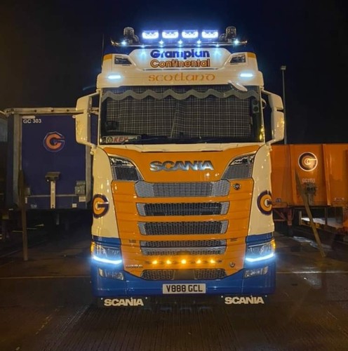 Scania led grill strip - 5,