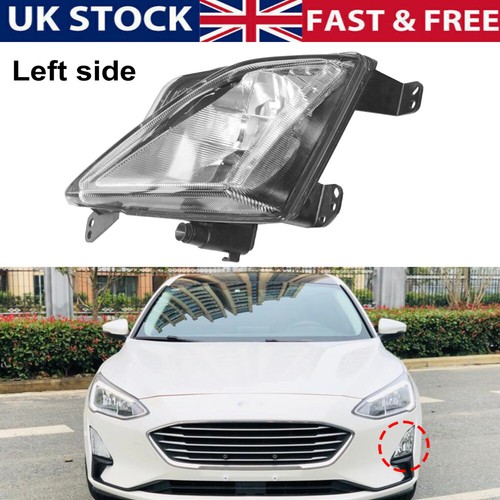 Left front bumper fog - left, lights