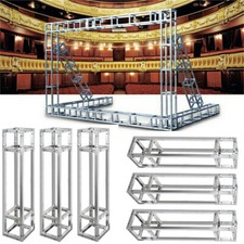 Set of 3 Truss Light Tripod Set DJ Truss Stand Studio Lighting Stage DE