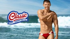 aussieBum Competition  Crew Shell Haven Red Brief
